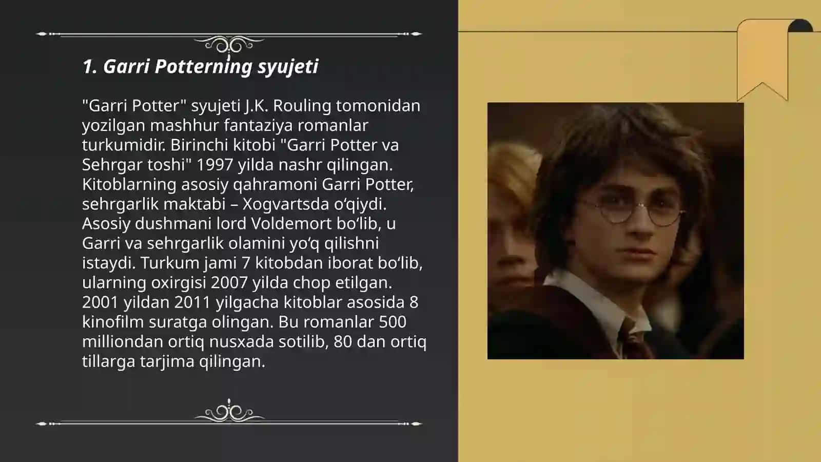 Garri Potterning syujeti 3