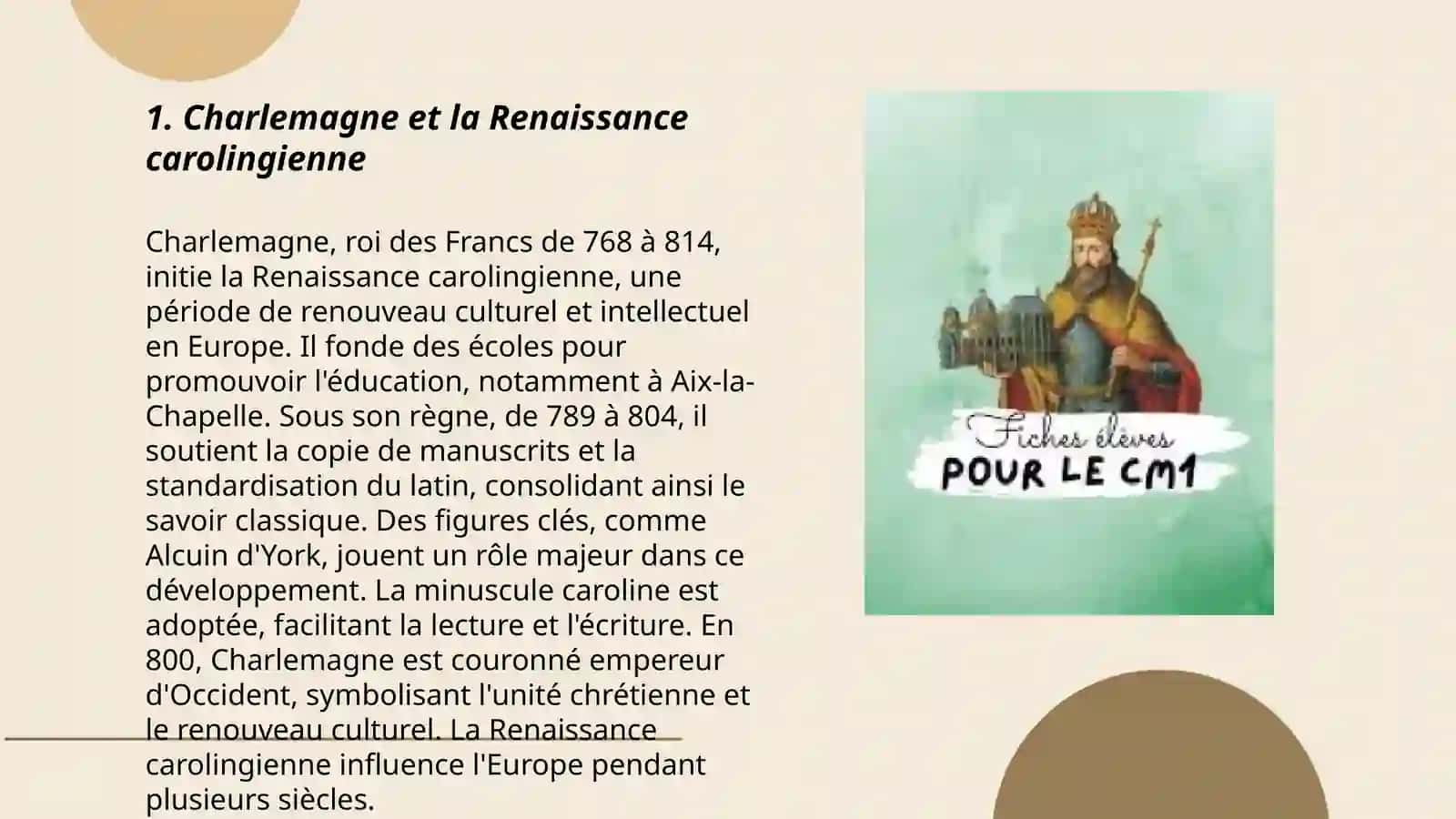 Charlemagne et les Carolingiens 3