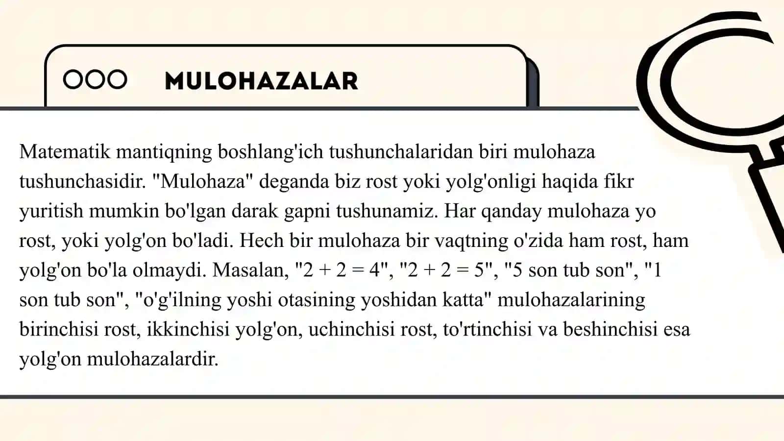 Boshlang’ich sinflarda Mulohaza va mantiq elementlari 3