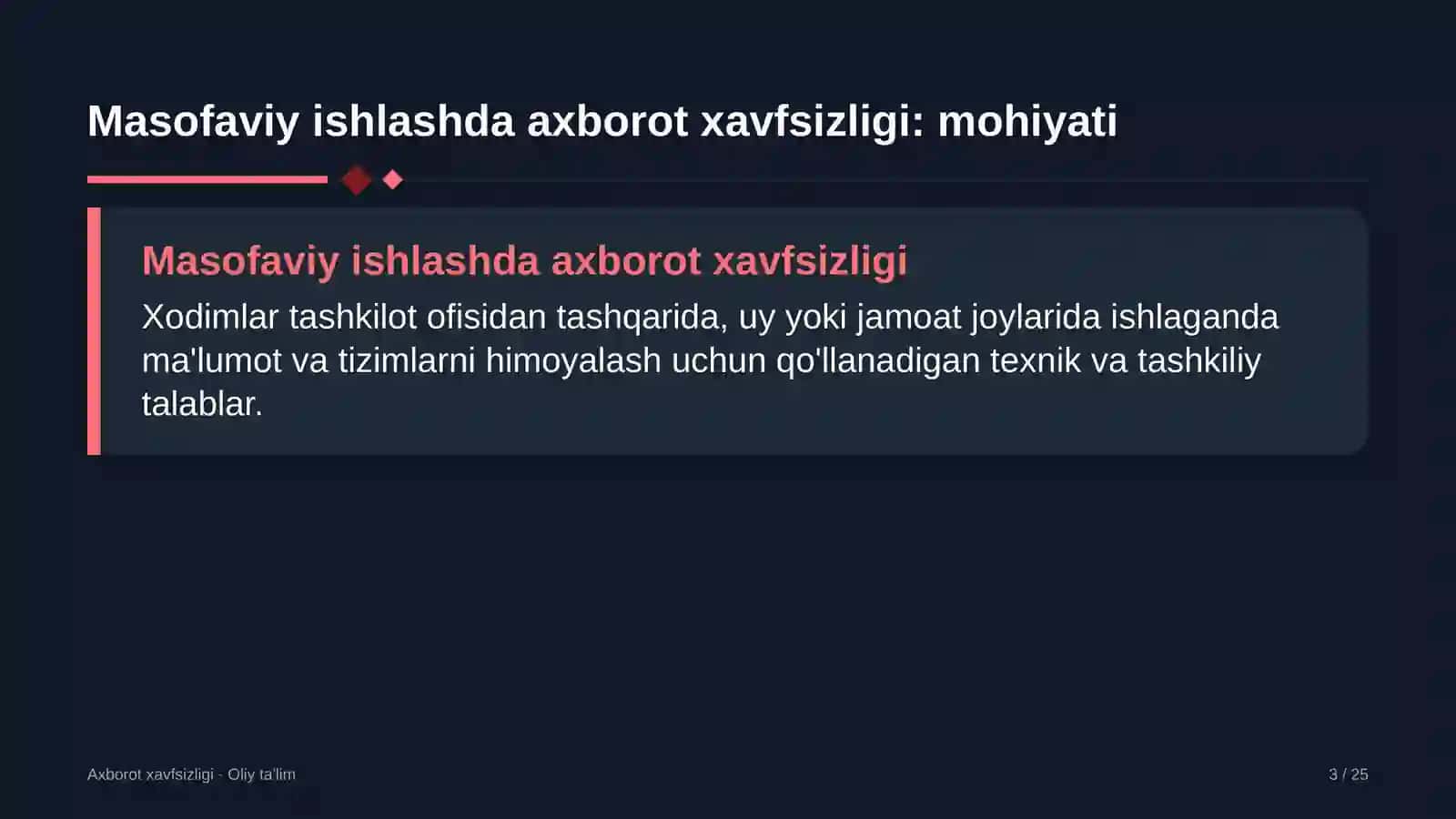 Yangiliklar saytlarida masofaviy ishlashda axborot xavfsizligi 3