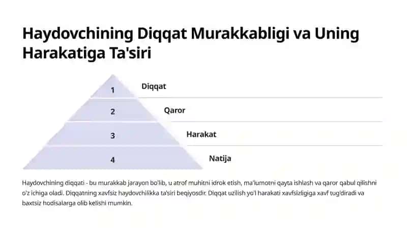 Avtotransport Vositasidan Foydalanishda Haydovchining Diqqatini O'rganish 3