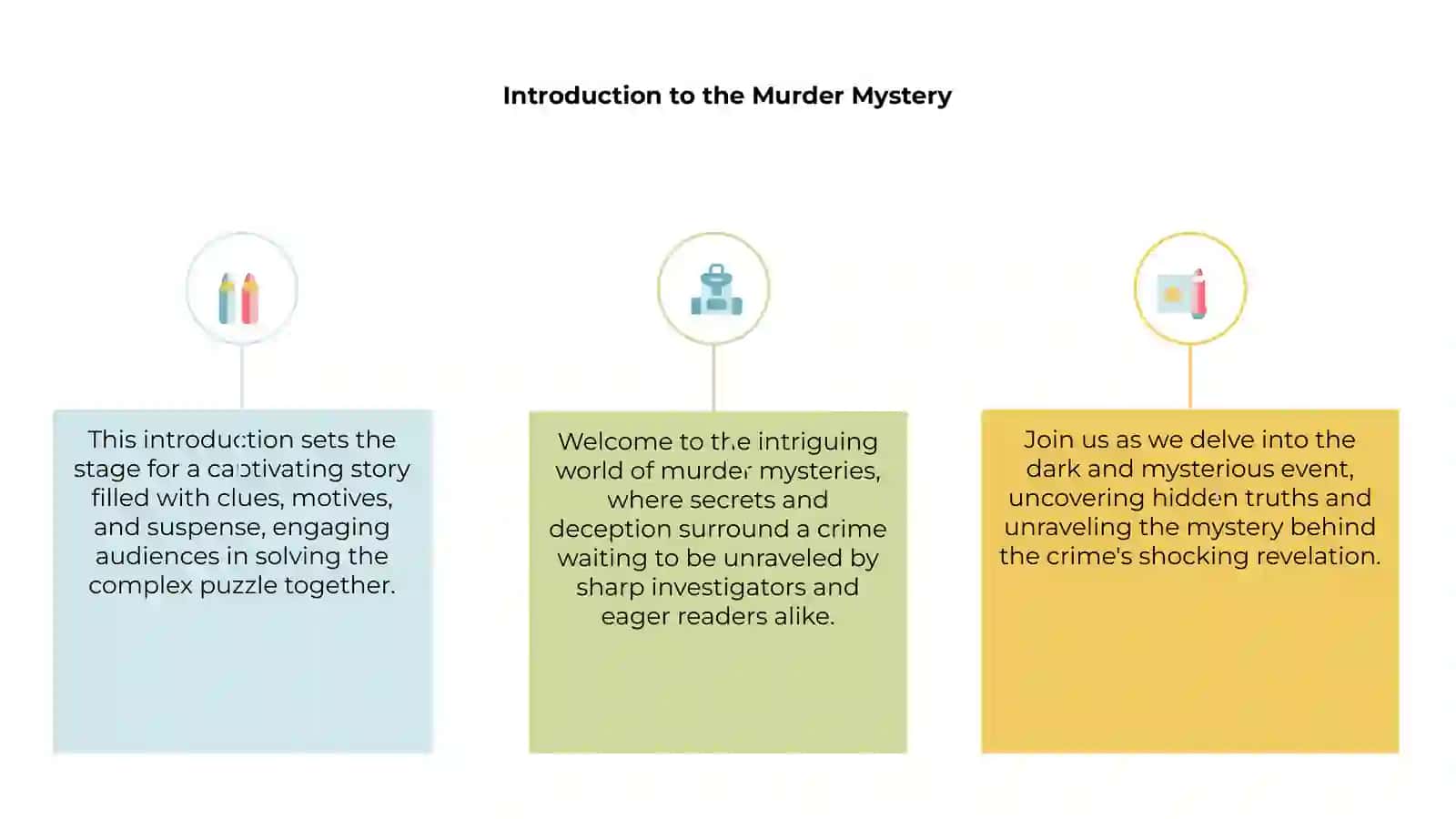 Introduction to the Murder Mystery 3