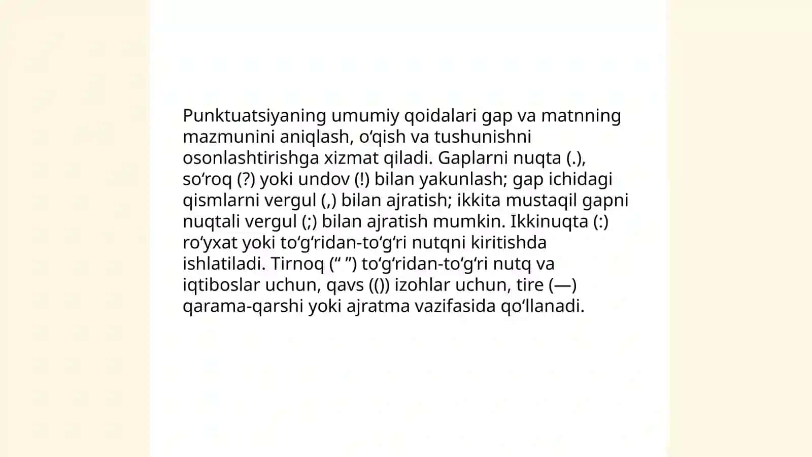 Punktuatsiya 3