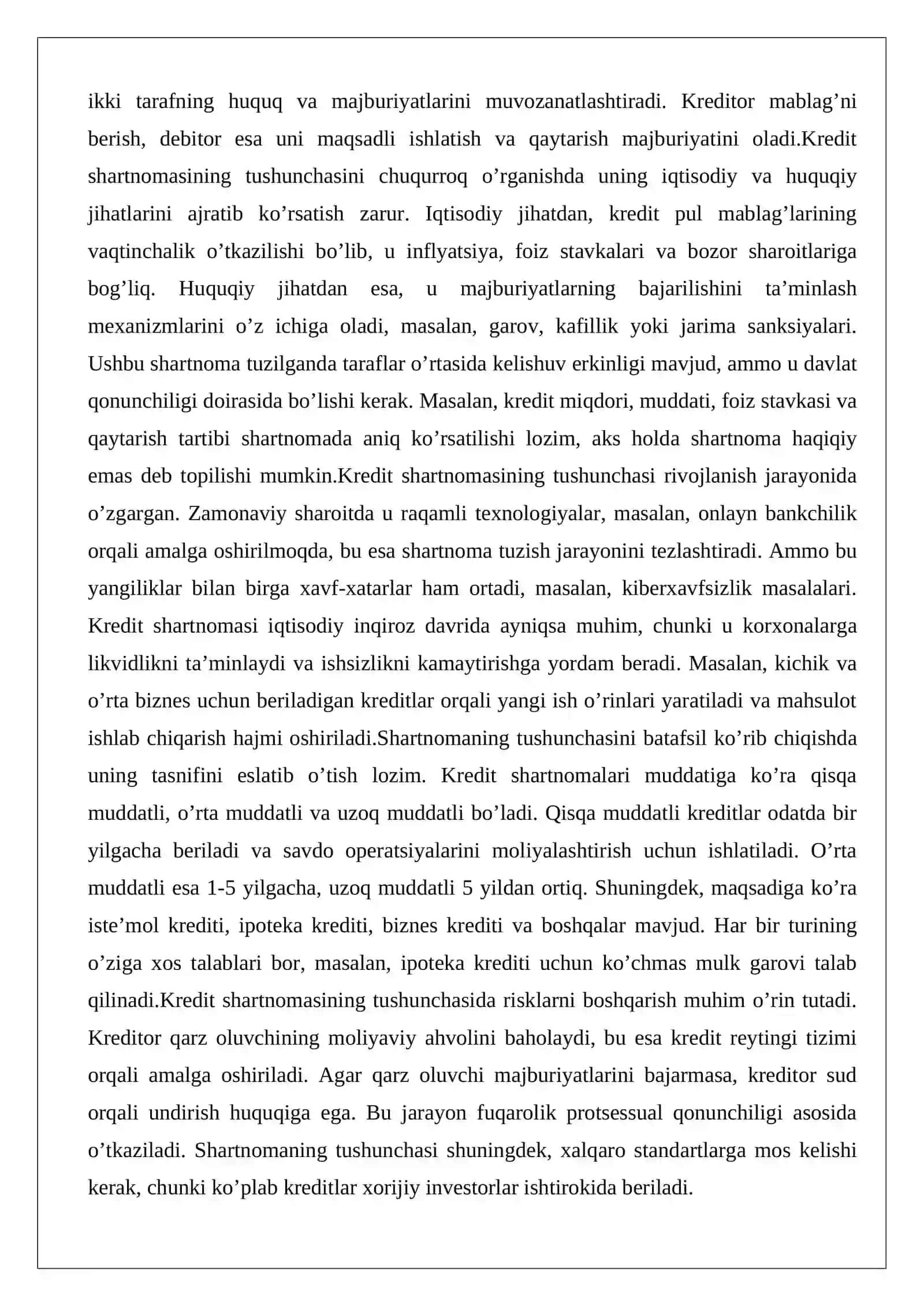 Xulosa va tavsiyalar 3
