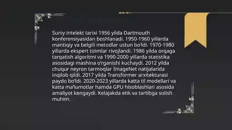 Suniy intelekt 3