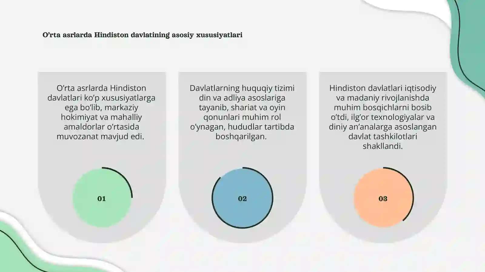 O’rta asrlarda Hindiston davlati va huquqi 3