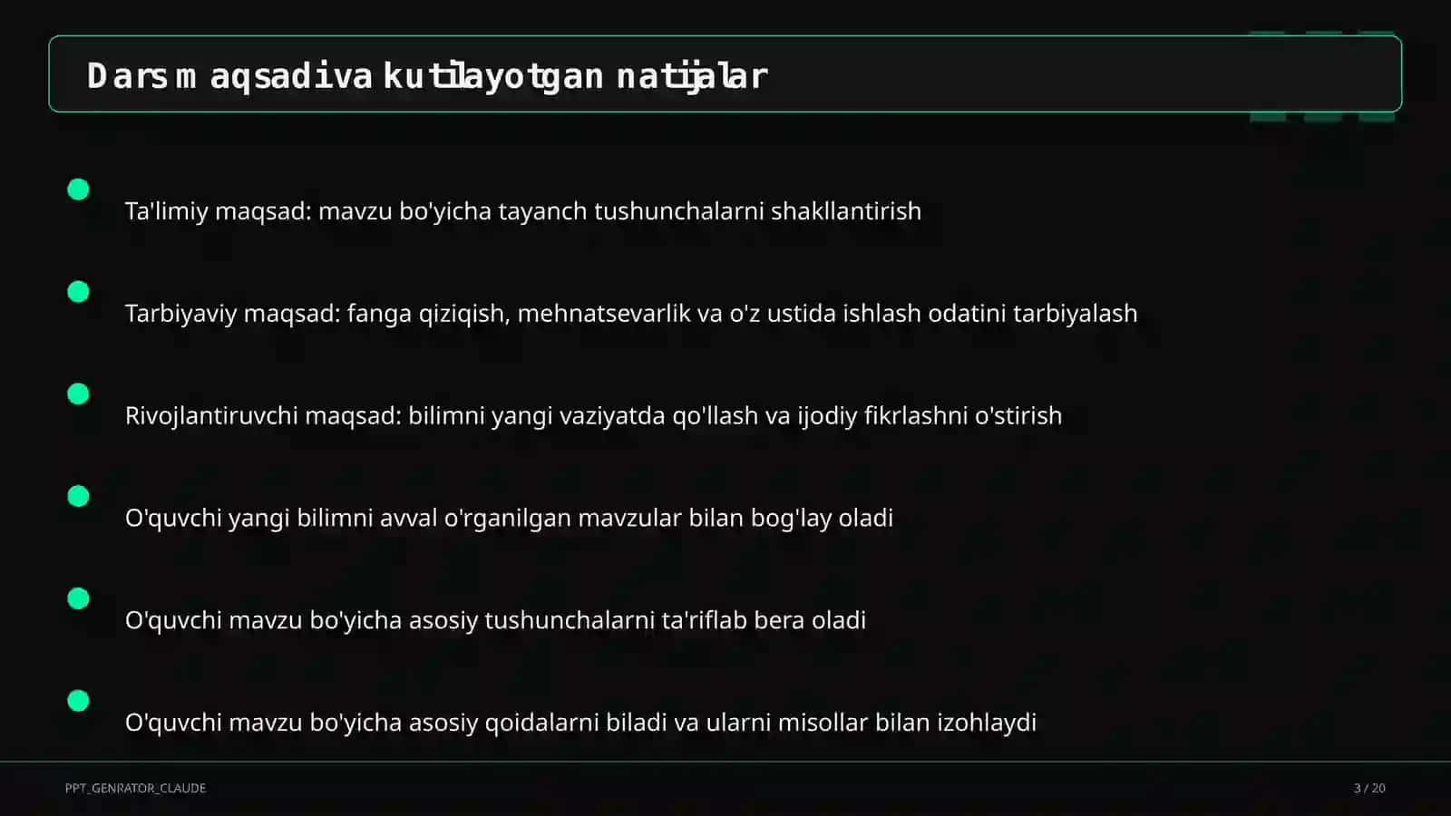 Nutq uslublari: ilmiy va rasmiy uslub 3