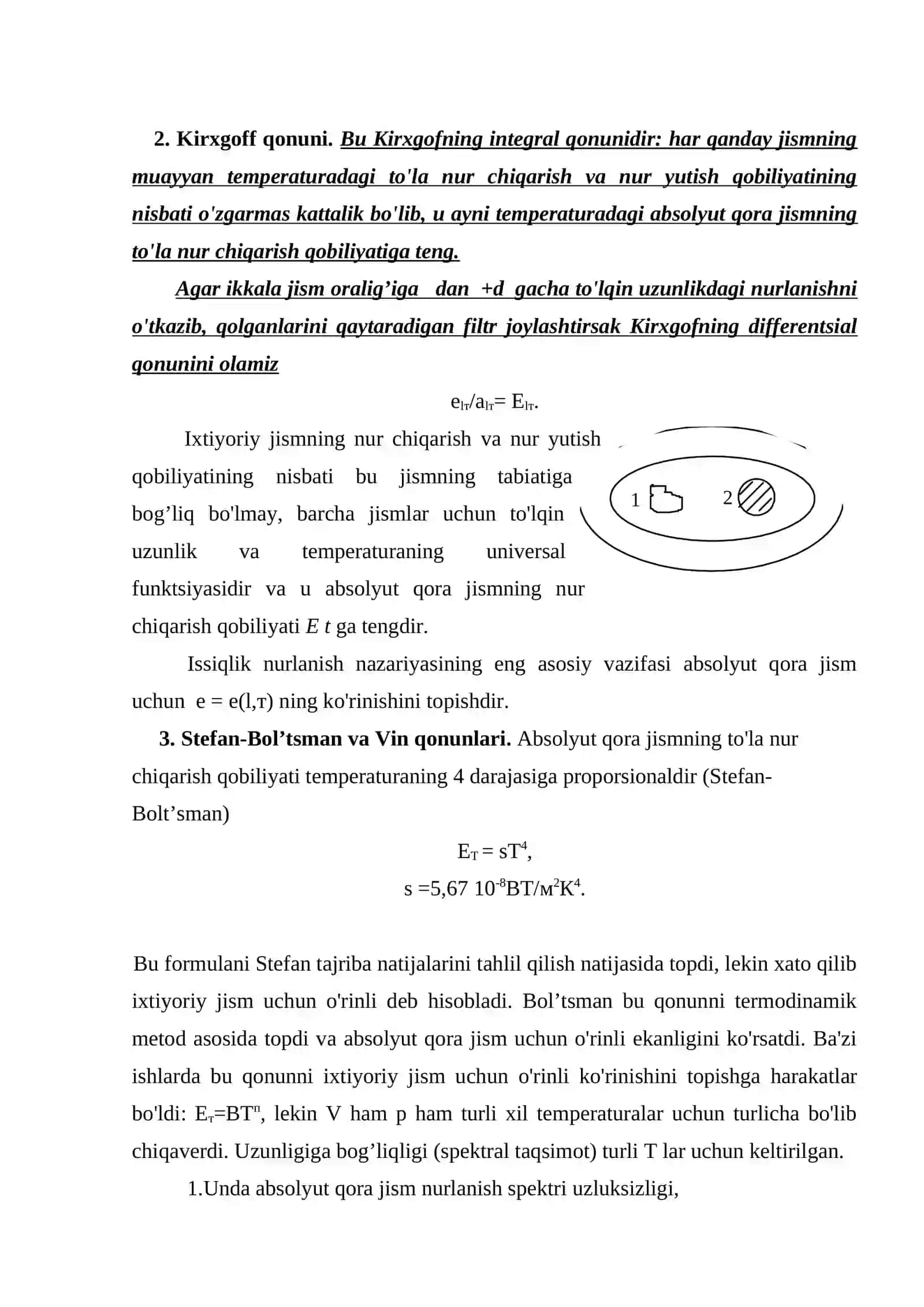 Issiqlik nurlanishi 3
