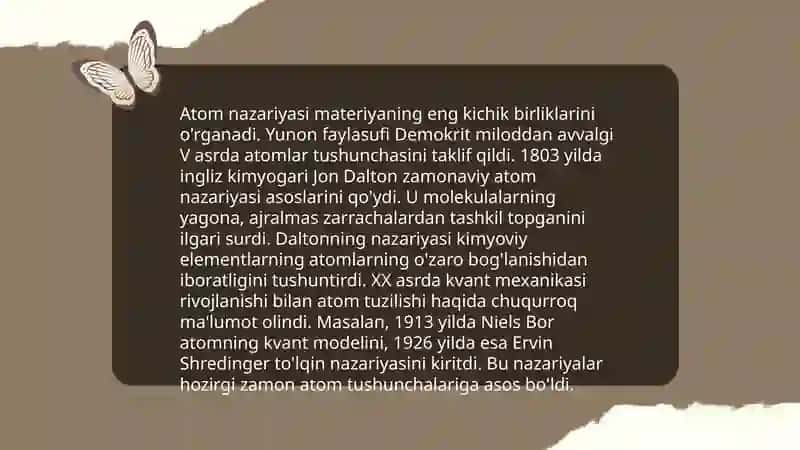 Atom molekulyar taʼlimot 3
