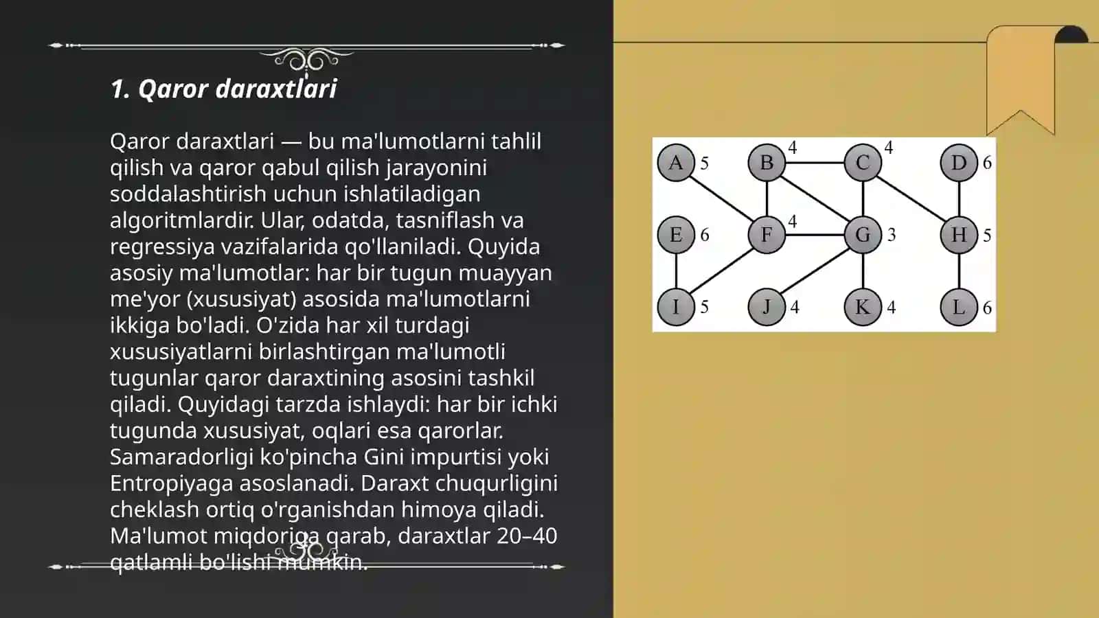 Qaror daraxtlari 3