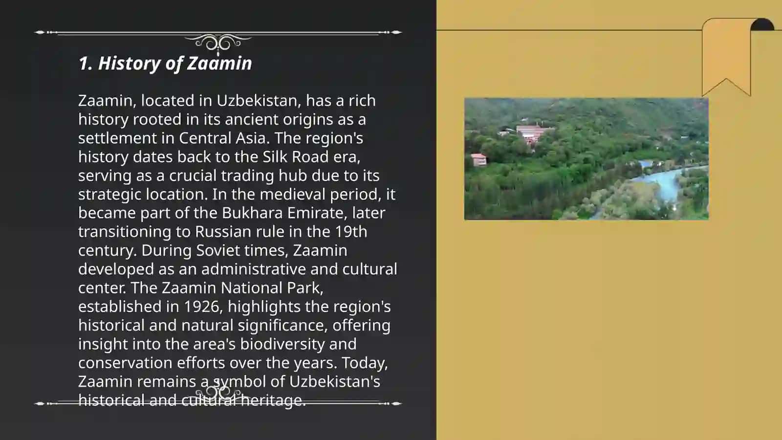 History of Zaamin 3