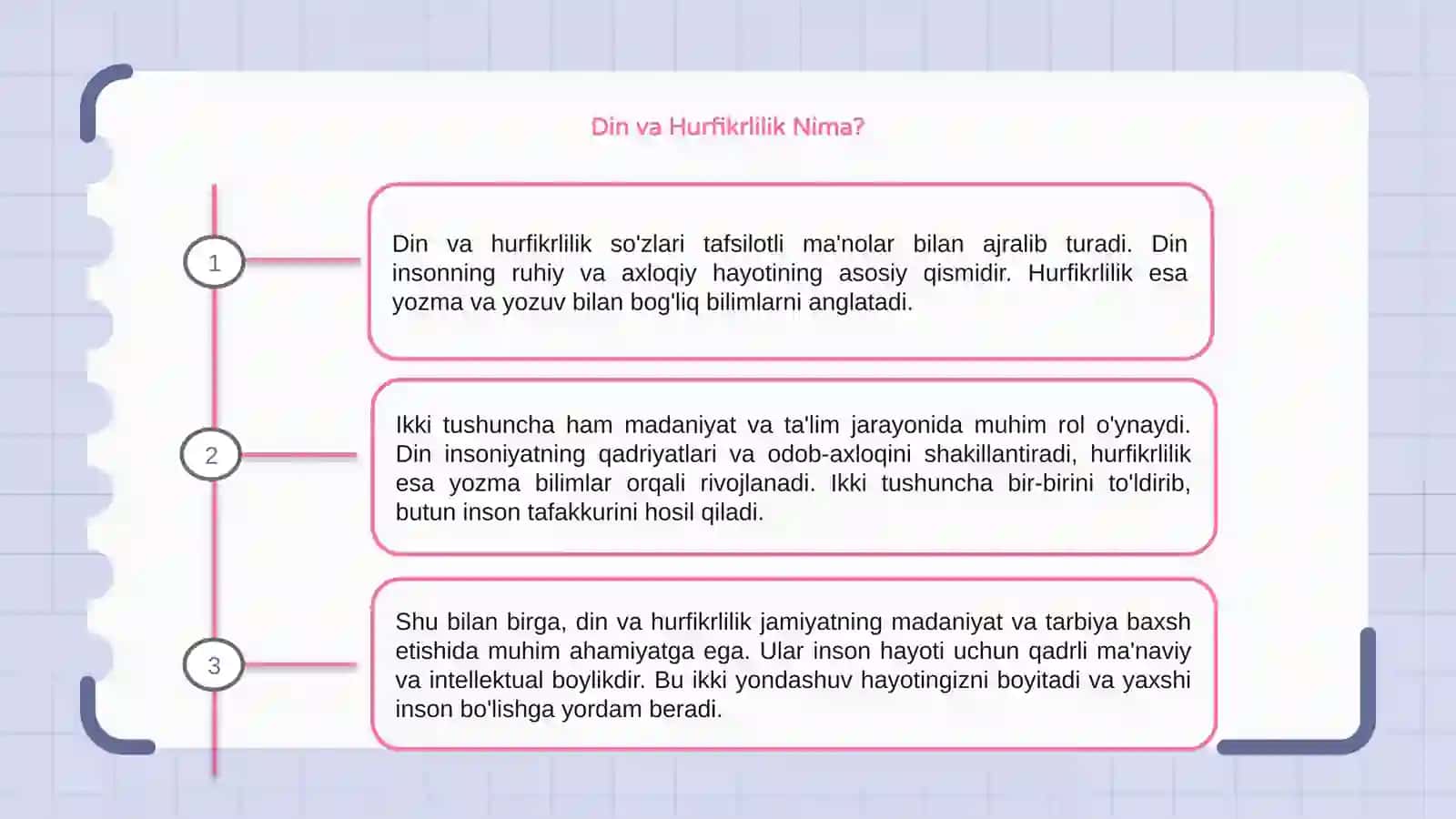 Din va hurfikrlilik 3