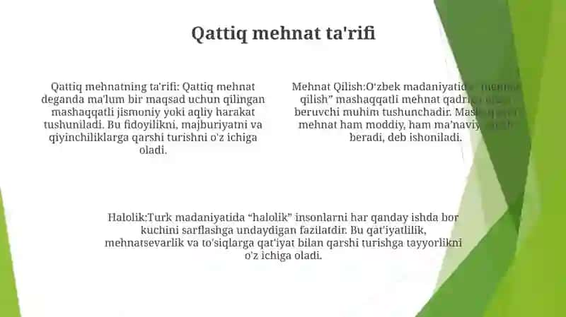 Mehnat Qilish Va Halolik 3