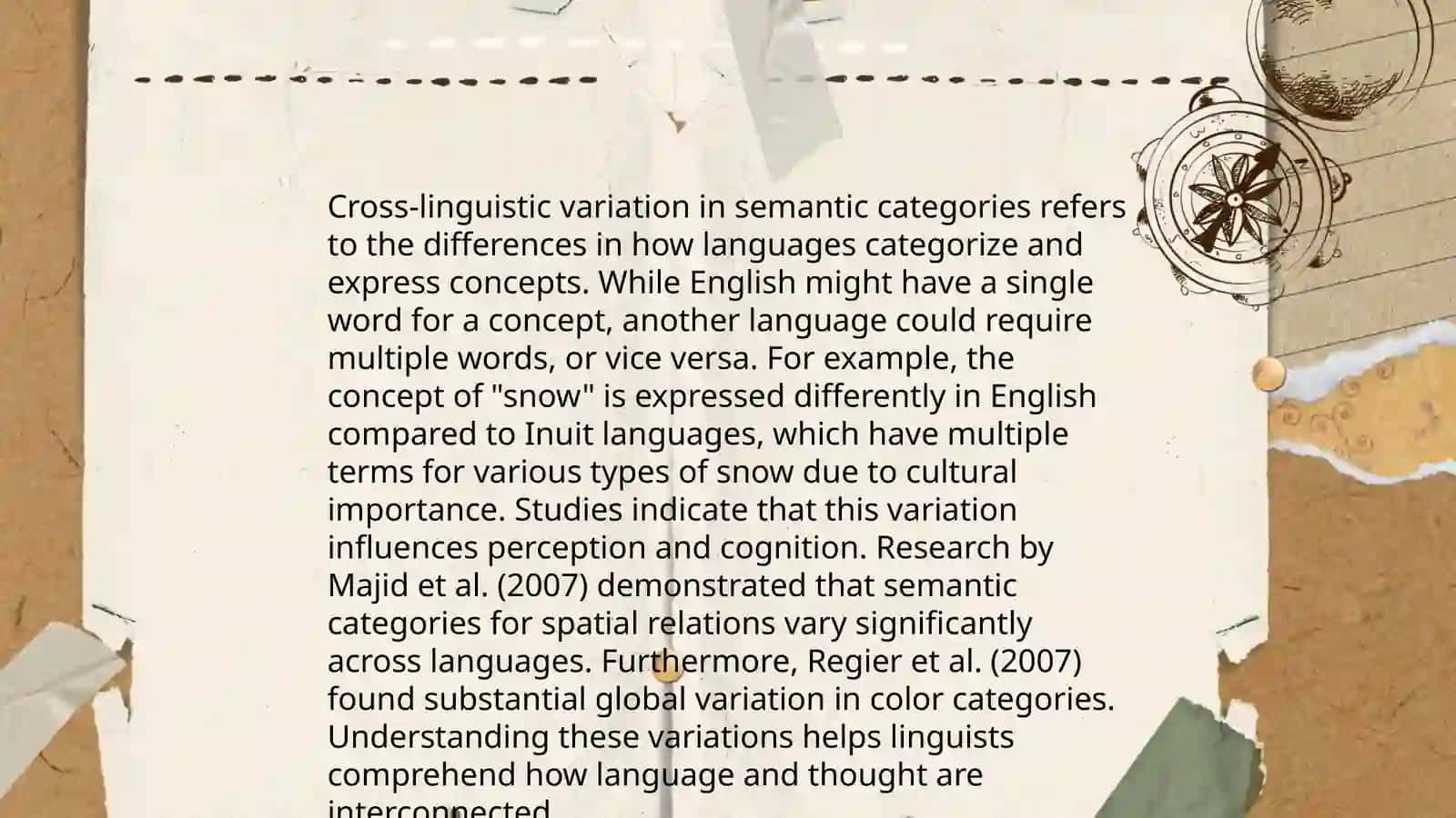 Semantic typology 3