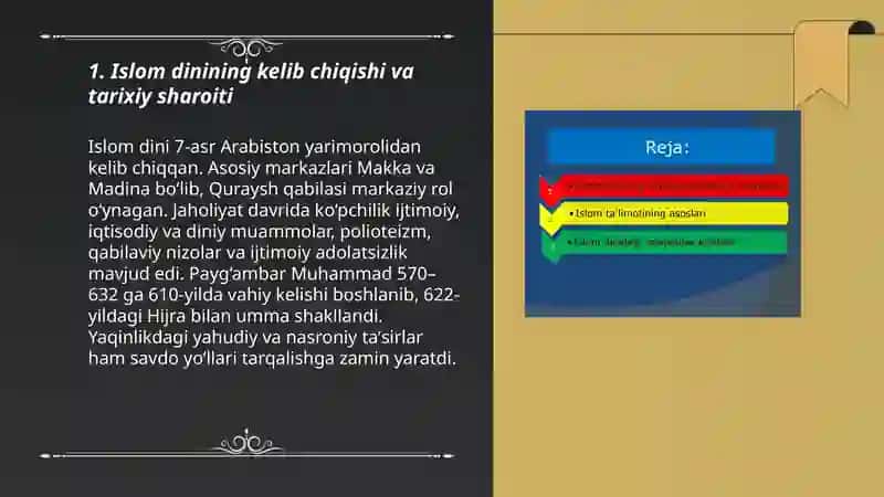 Islom dini tarixi va mohiyati 3