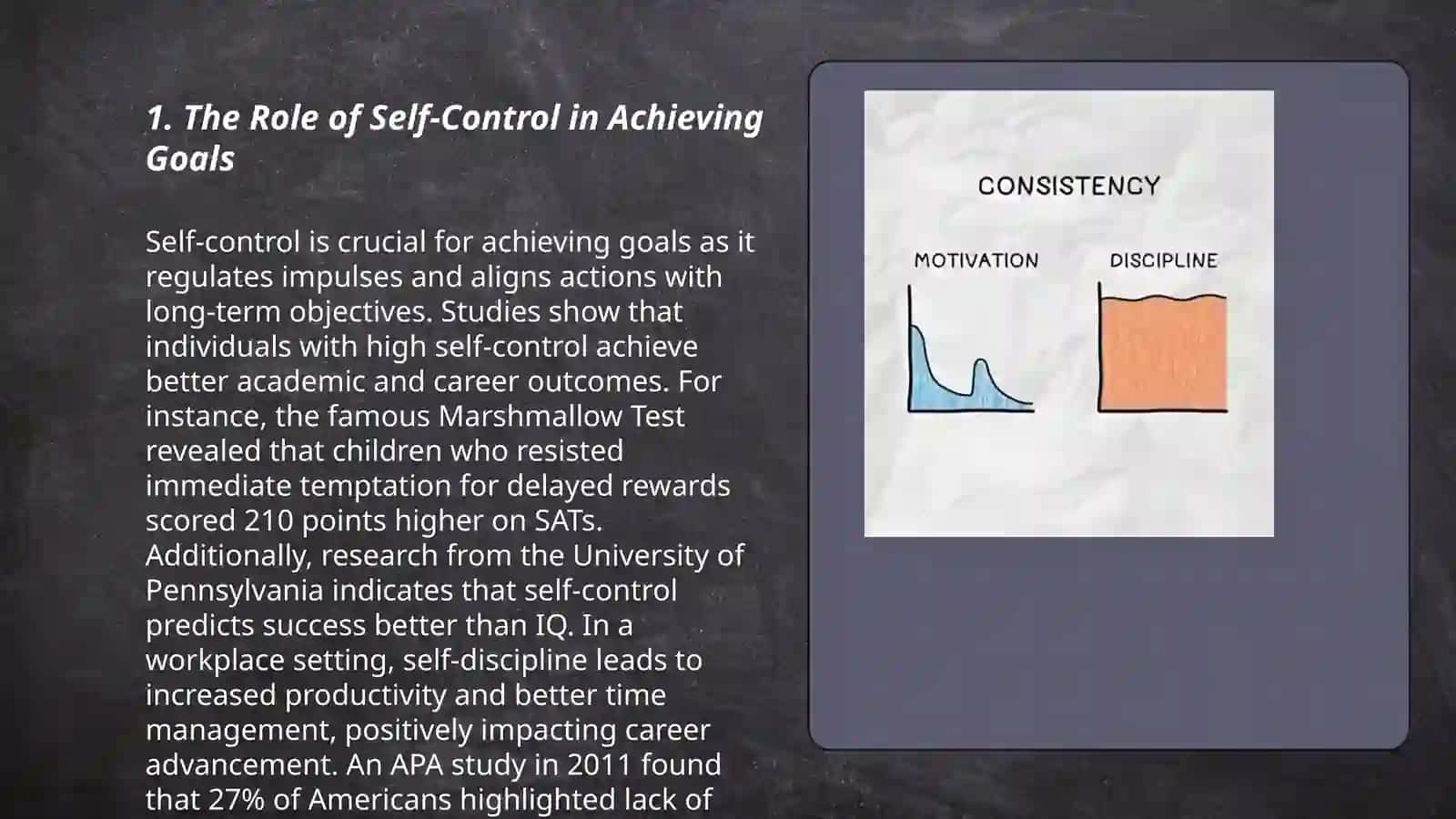 Discipline is more important than motivation 3