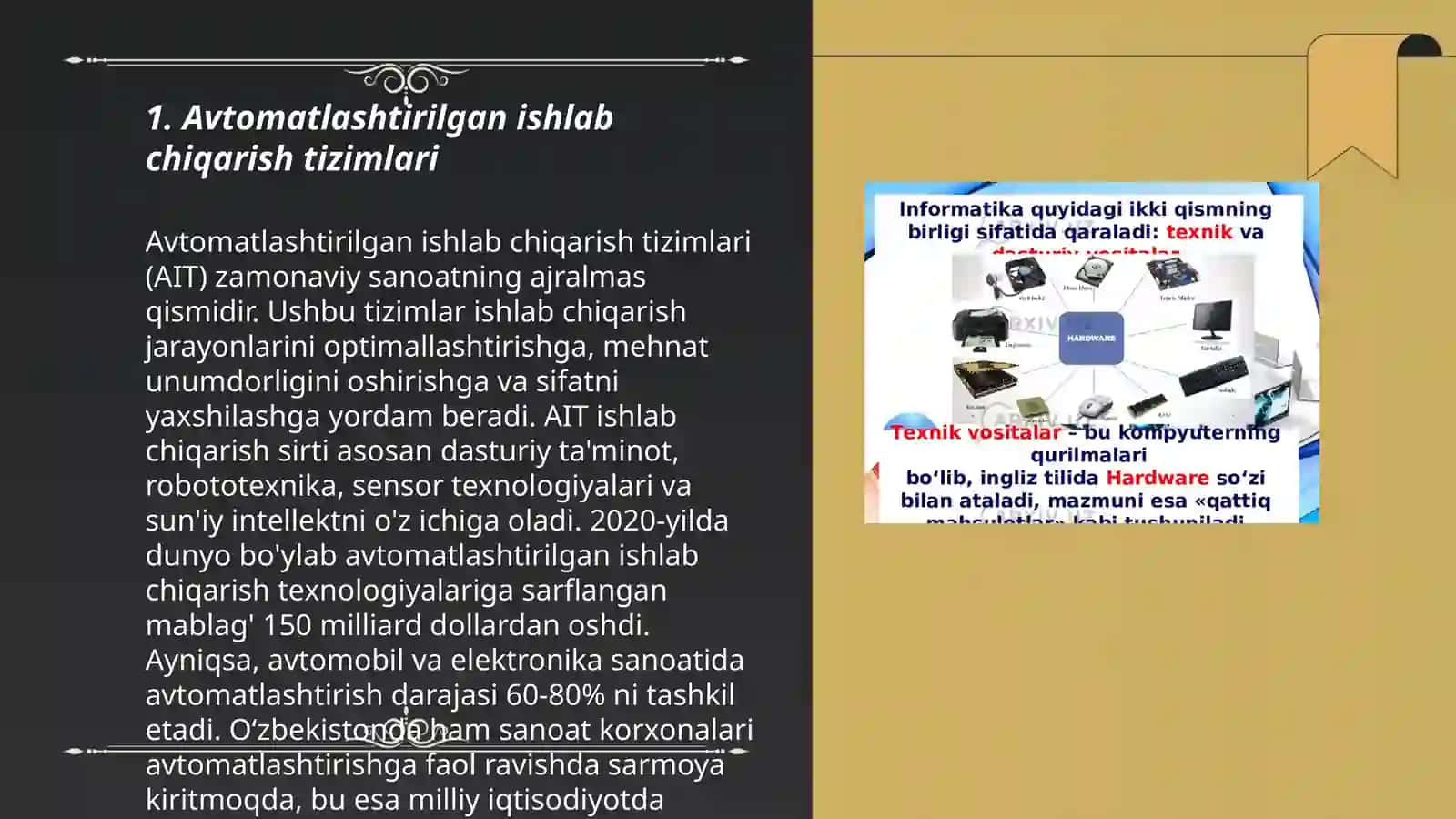 Apratson tizimlarning imkoniyatlari 3