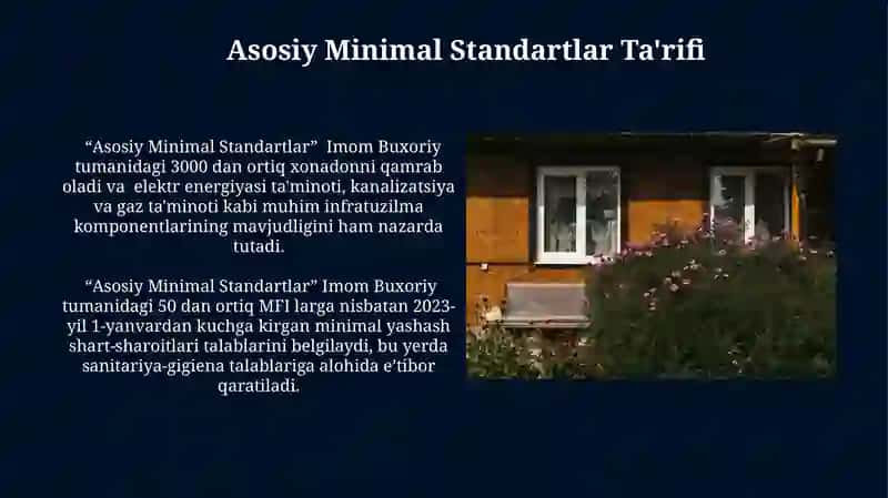 Asosiy Minimal Standartlar 3