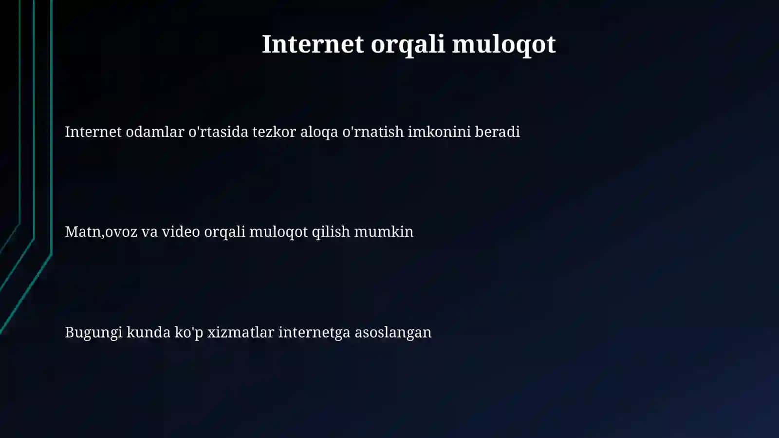 Internetdaxabaralmashishvaso'zlashuvxizmatlari 3