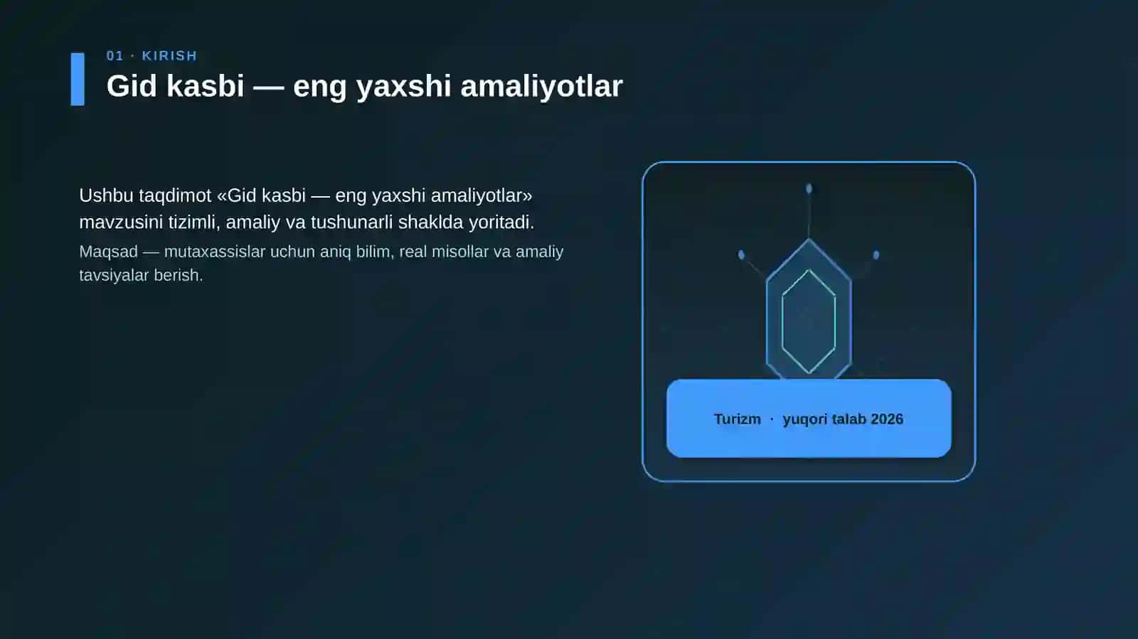 Gid kasbi — eng yaxshi amaliyotlar 3