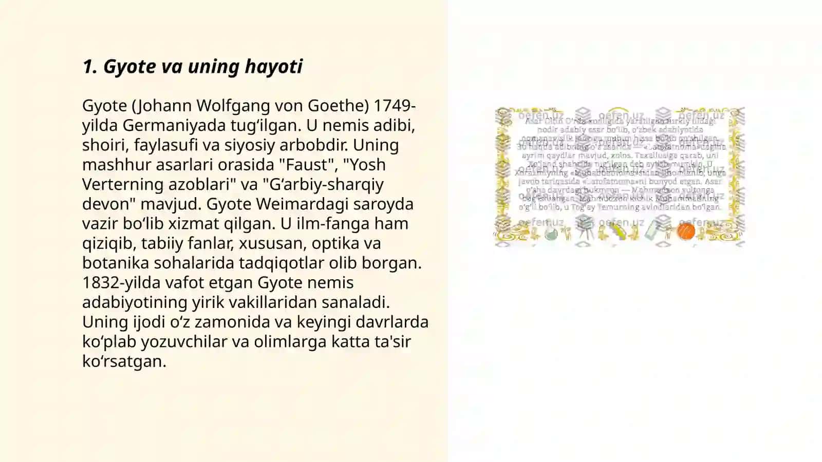 Gyote va uning " Faust " asari 3