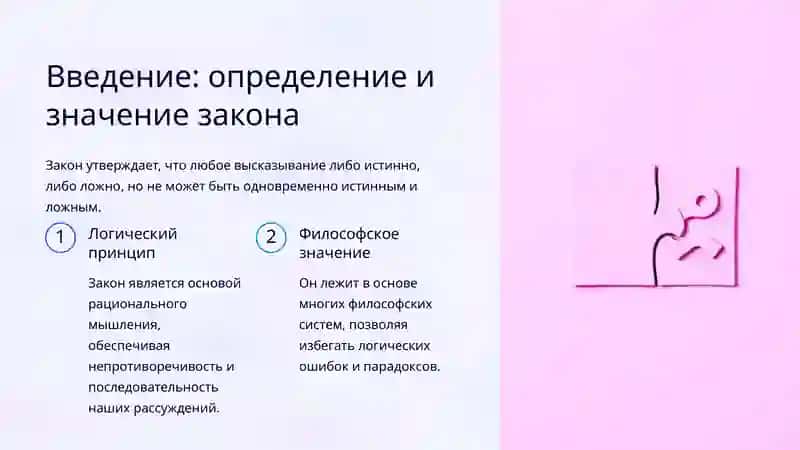 Закон запрета противоречия 3