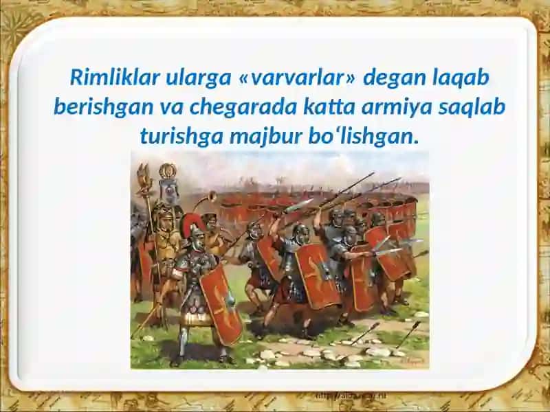 Rim imperiyasining yemirilishi 3