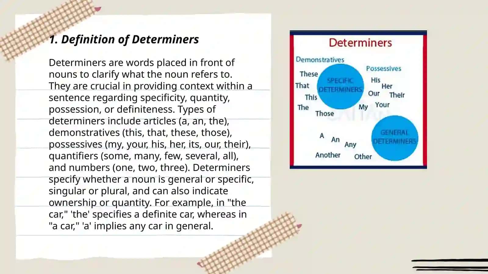 Determiners 3