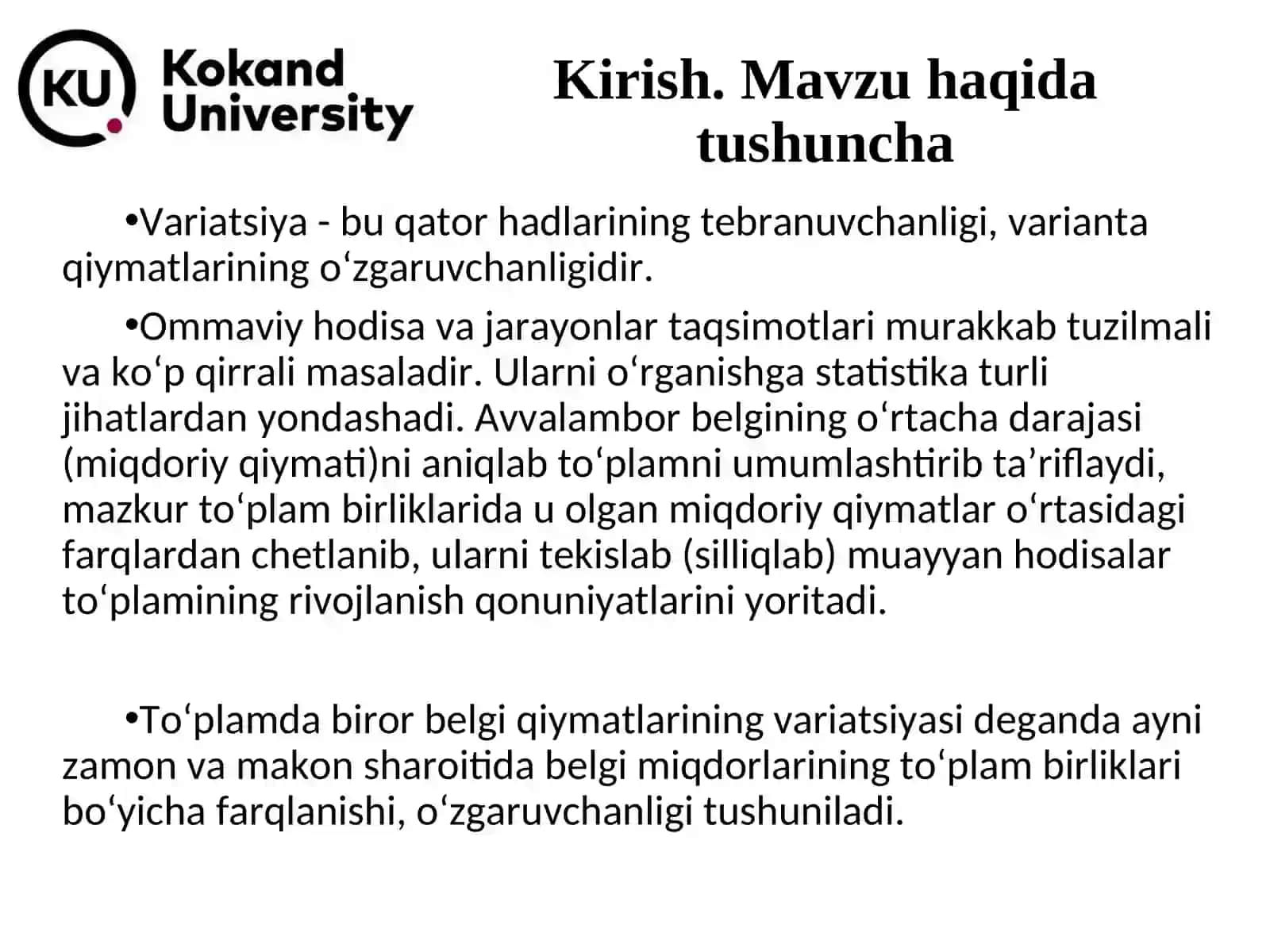 Variatsiya tahlili 3