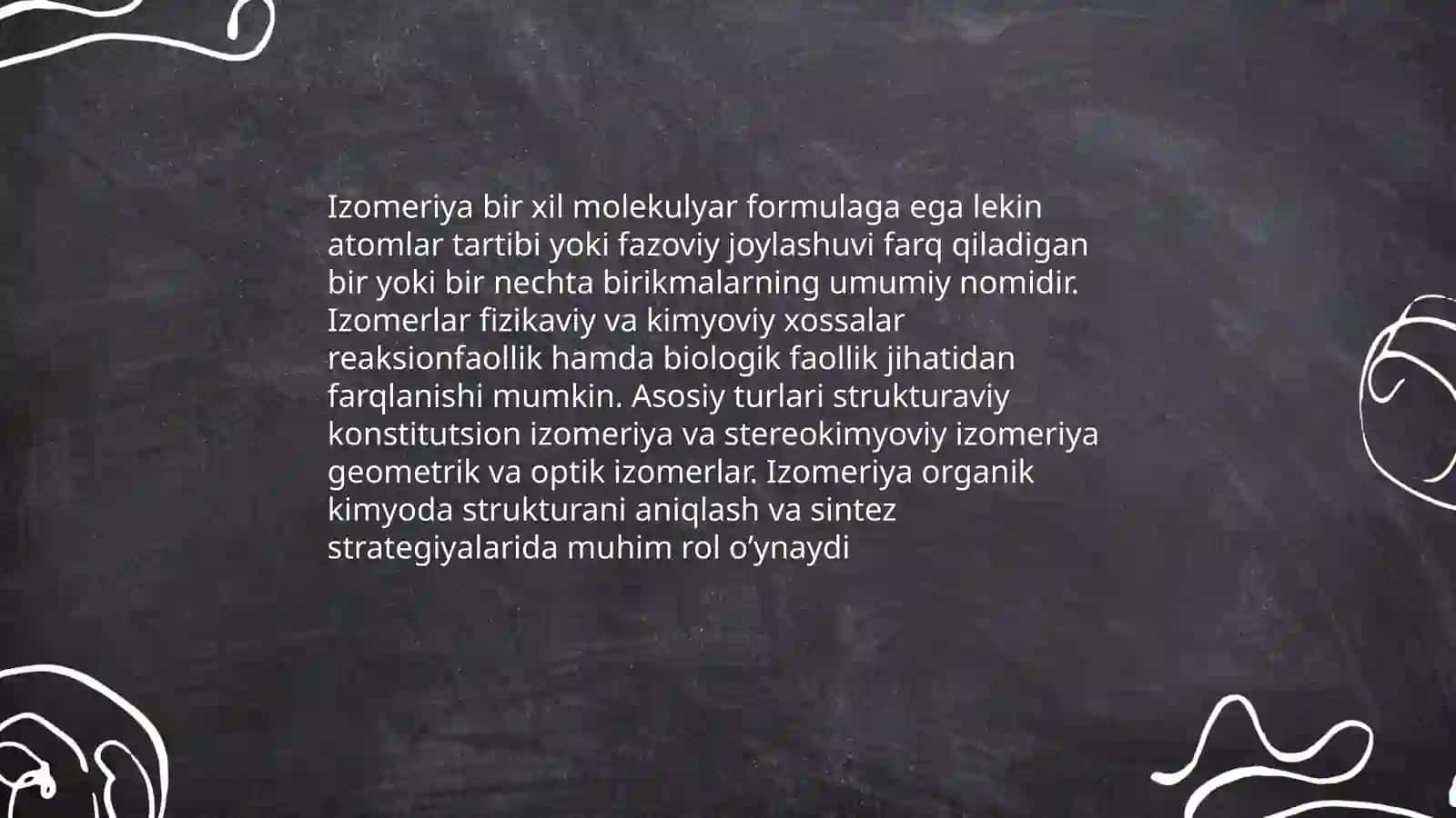 Izomeriya va uning turlari 3