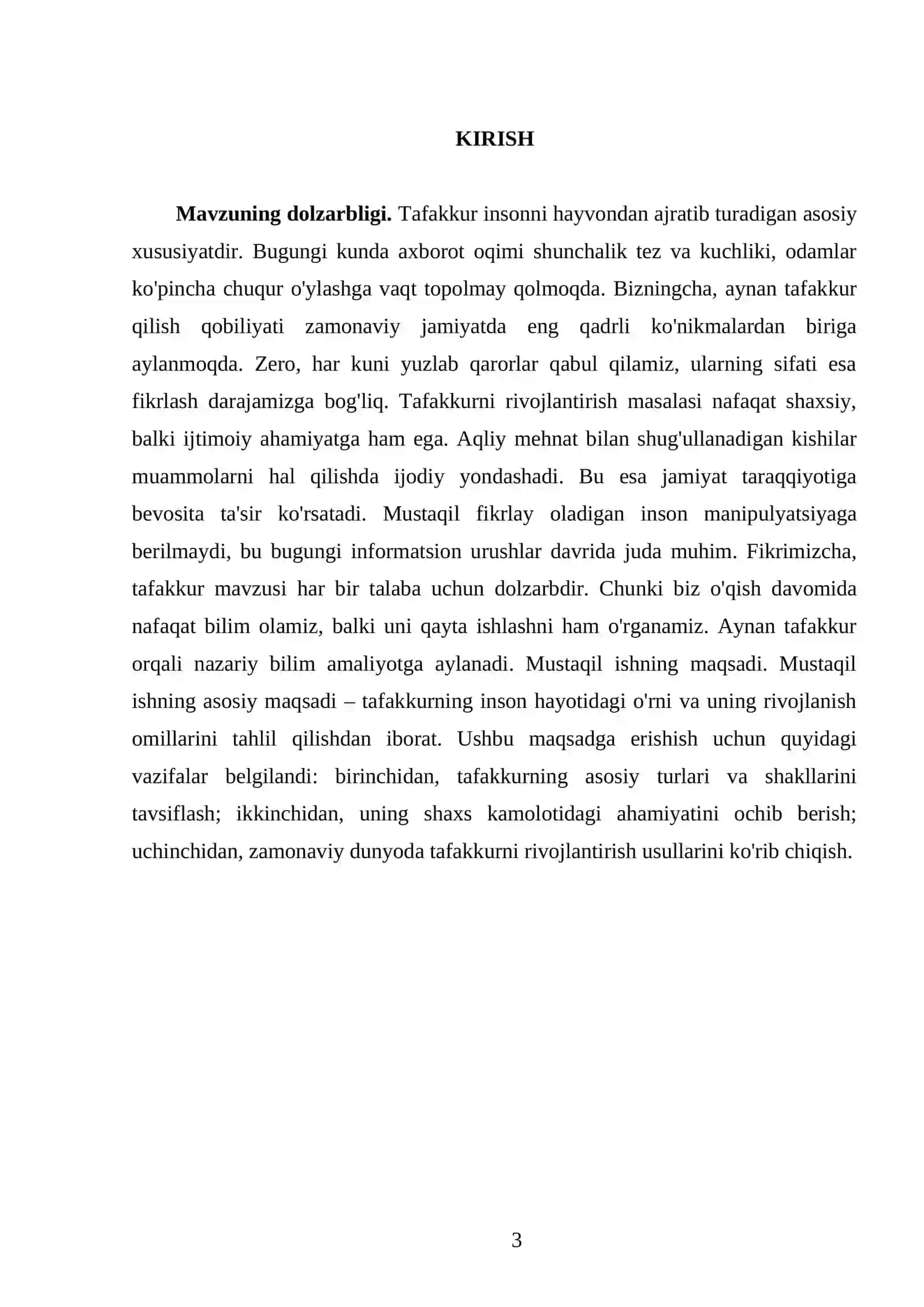 Tafakkur 3