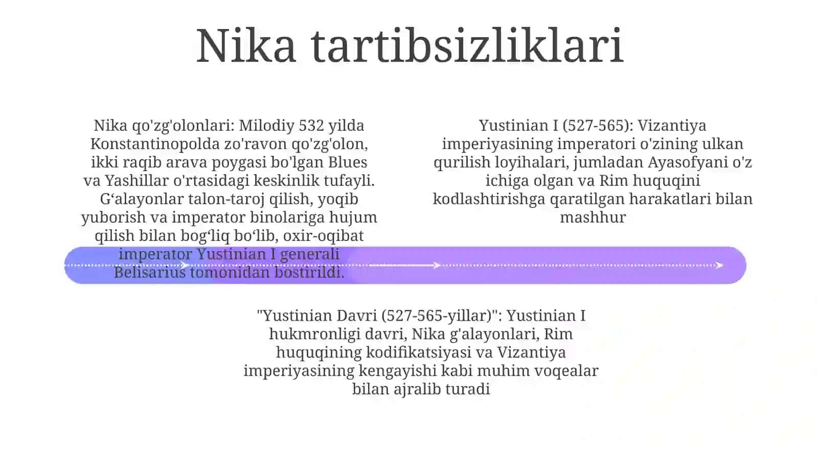 Yustinian Davri (527- 565-Yillar) 3