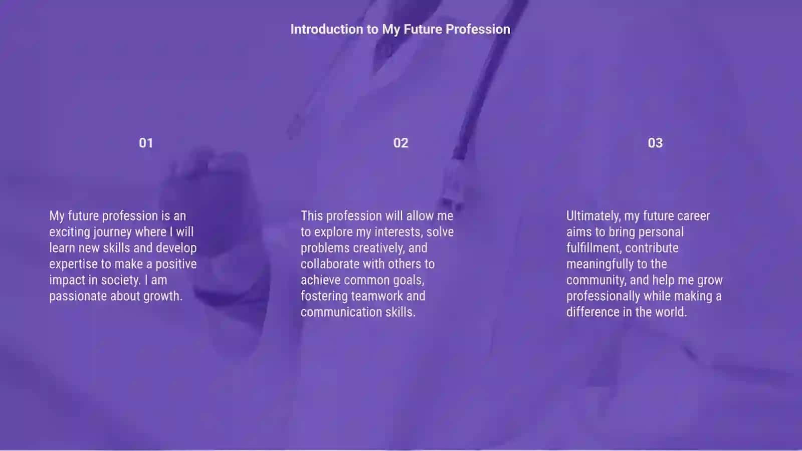 My Future Profession 3