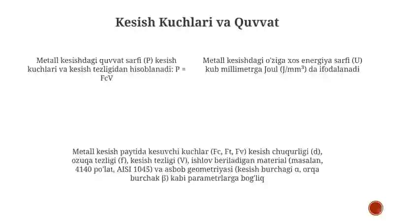 Metallarni kesib ishlash 3