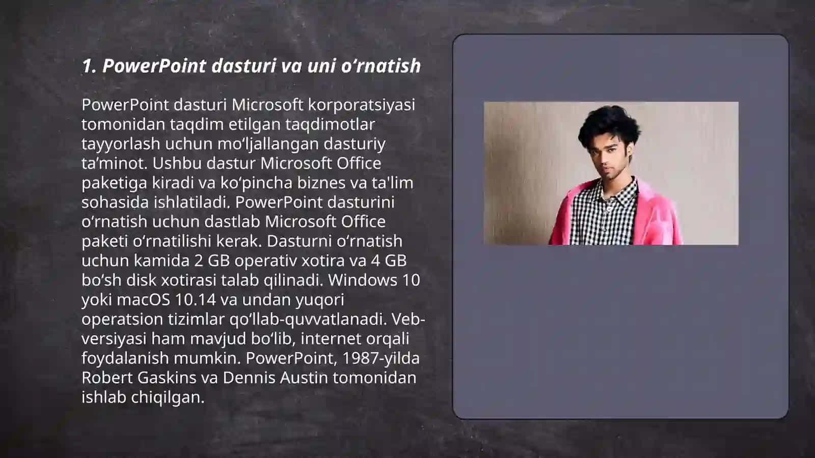 PowerPoint dasturi 3