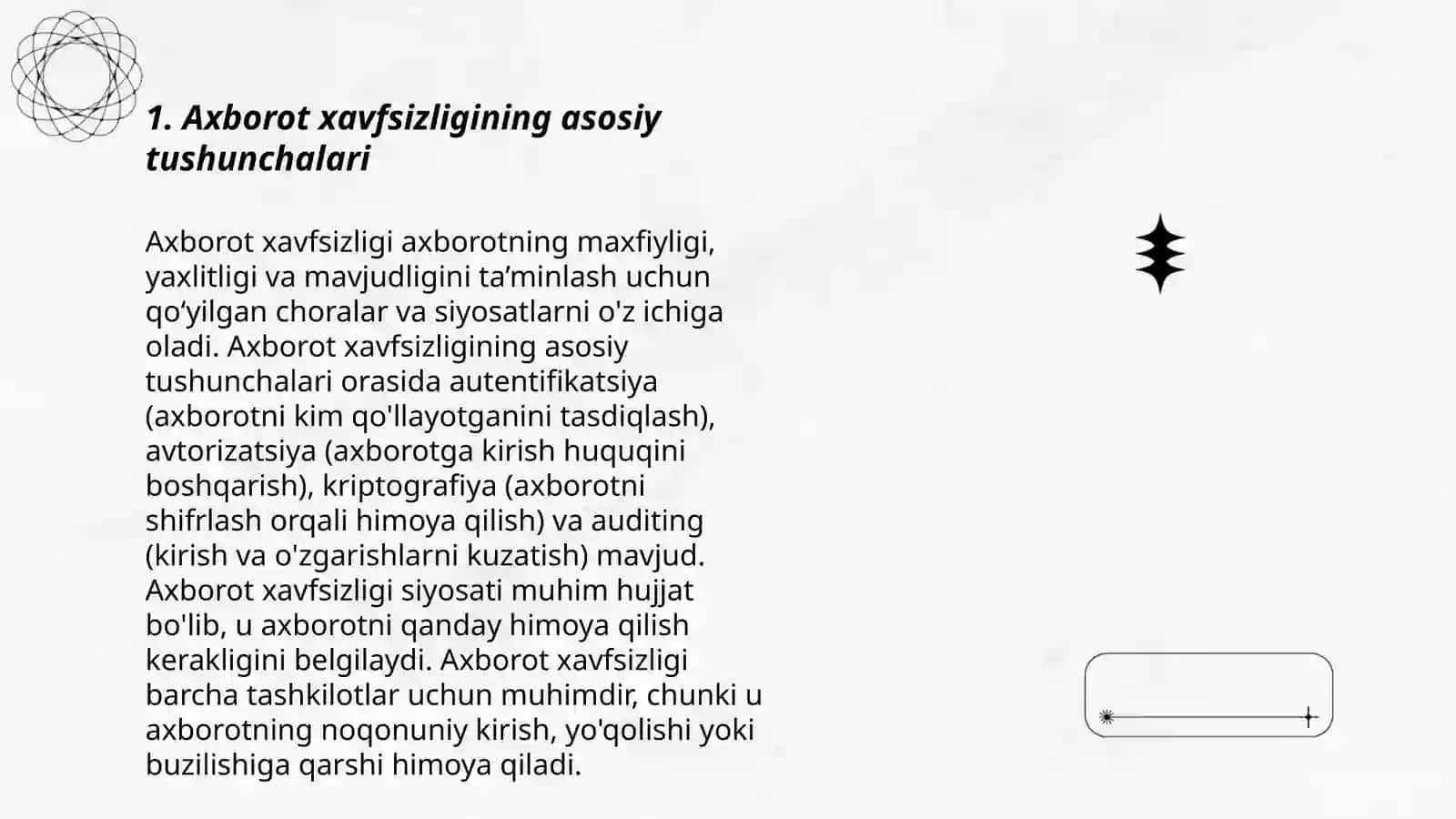 Axborot Xavfsizligi 3
