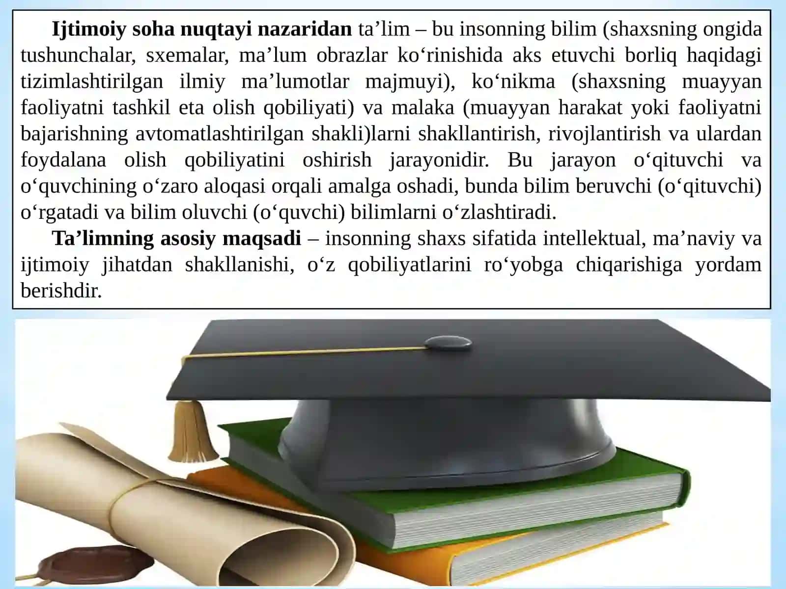 Ta’limdagi muammolar va maktabda ijtimoiy ish. 3
