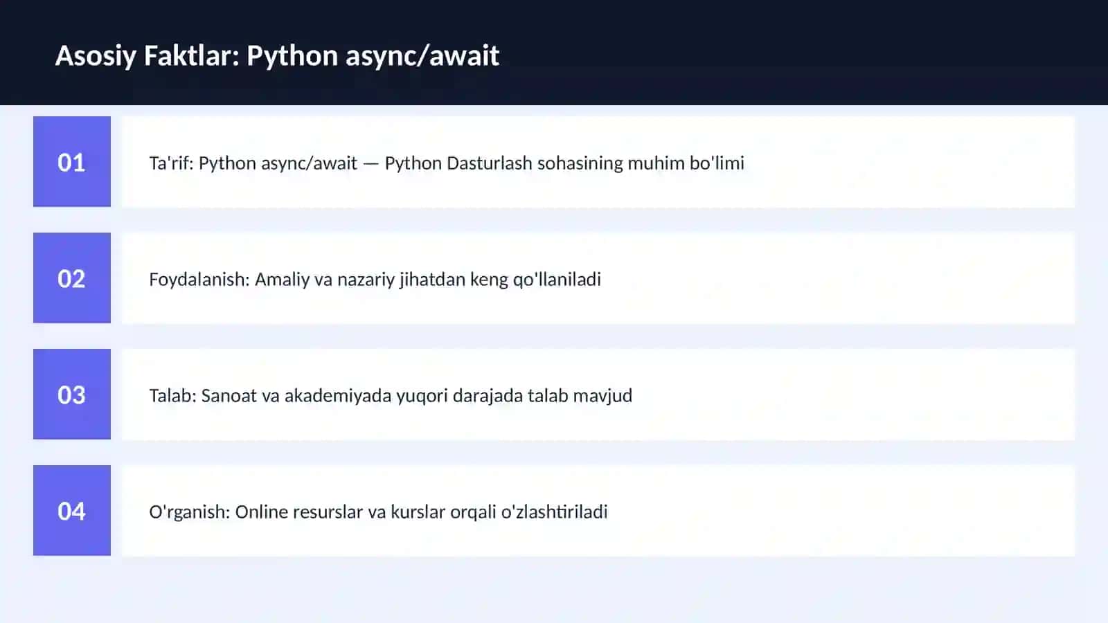 Python async/await 3