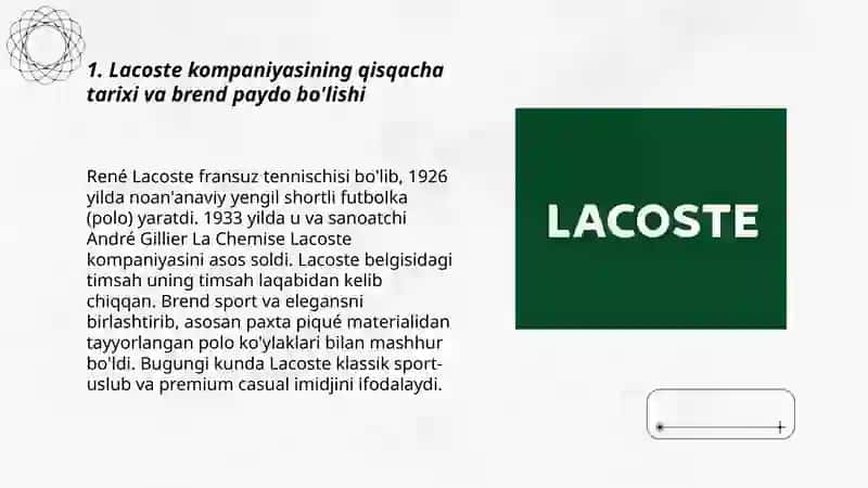 Lacoste kompaniyasi 3