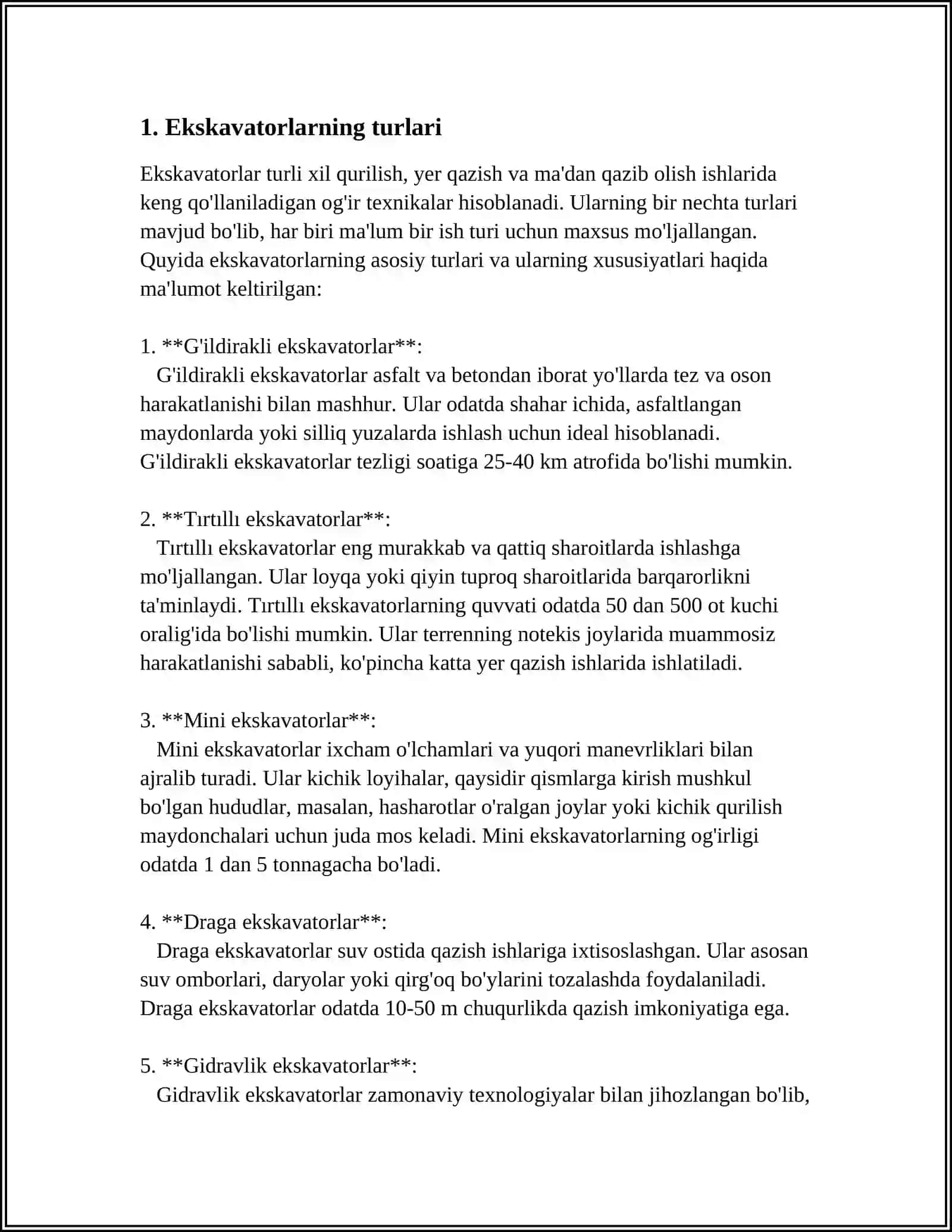 EKSKAVATORLAR 3