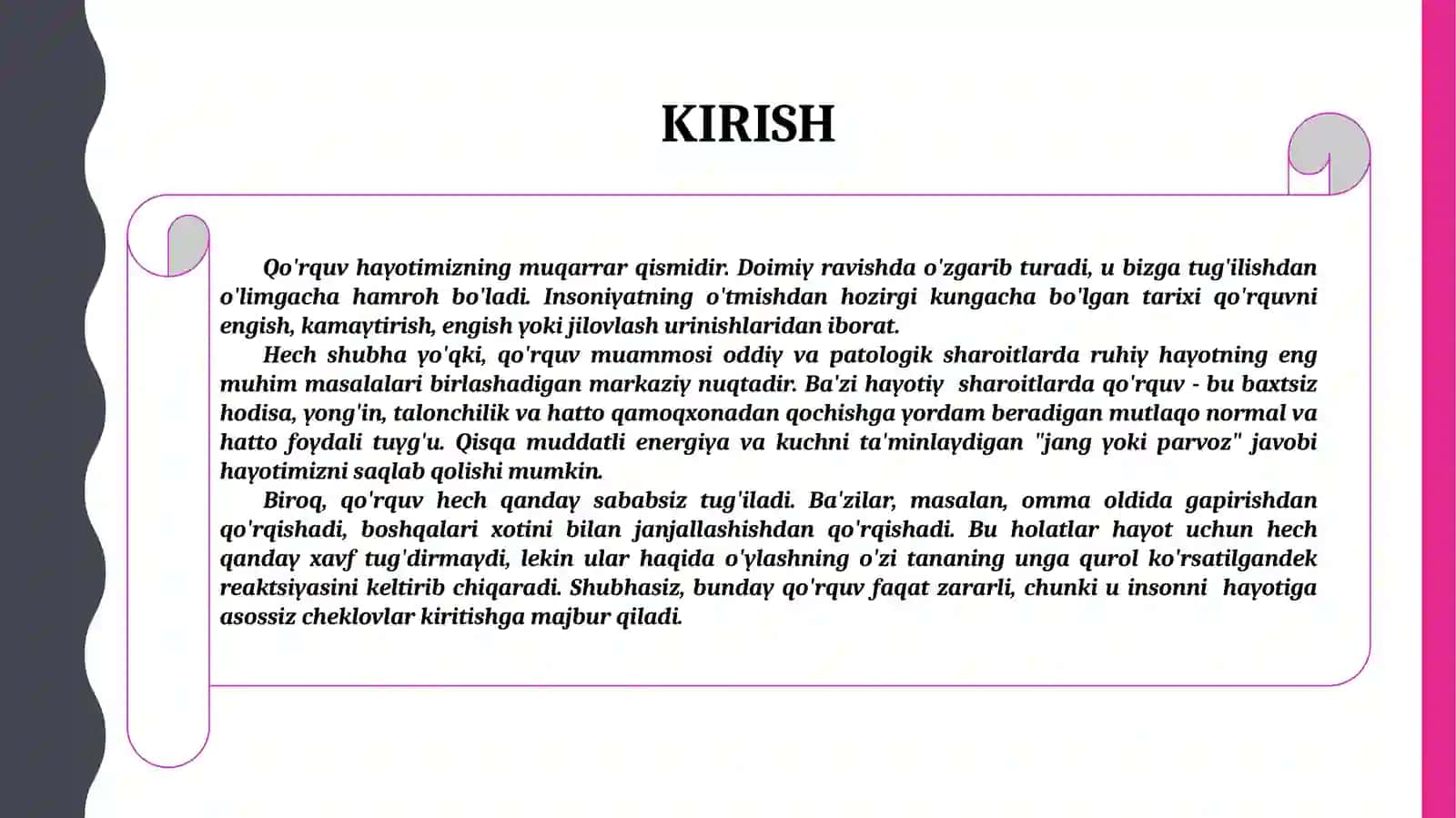 Qoʻrquv psixologik fenomen sifatida 3