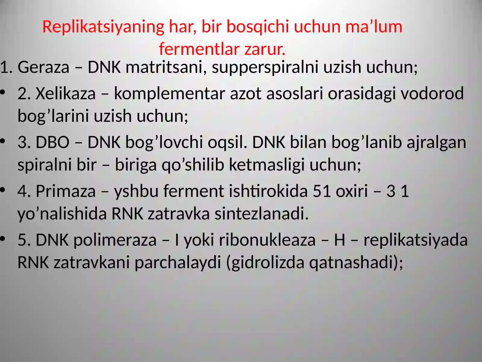 DNK polimerazalari 3