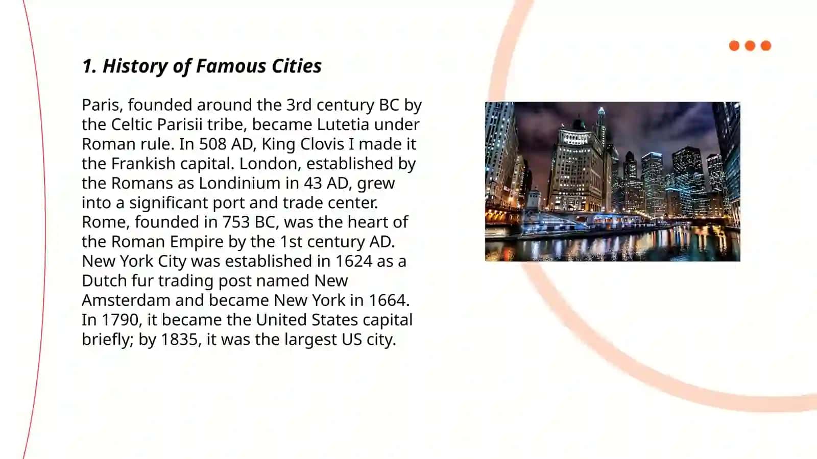 Famous cities 3