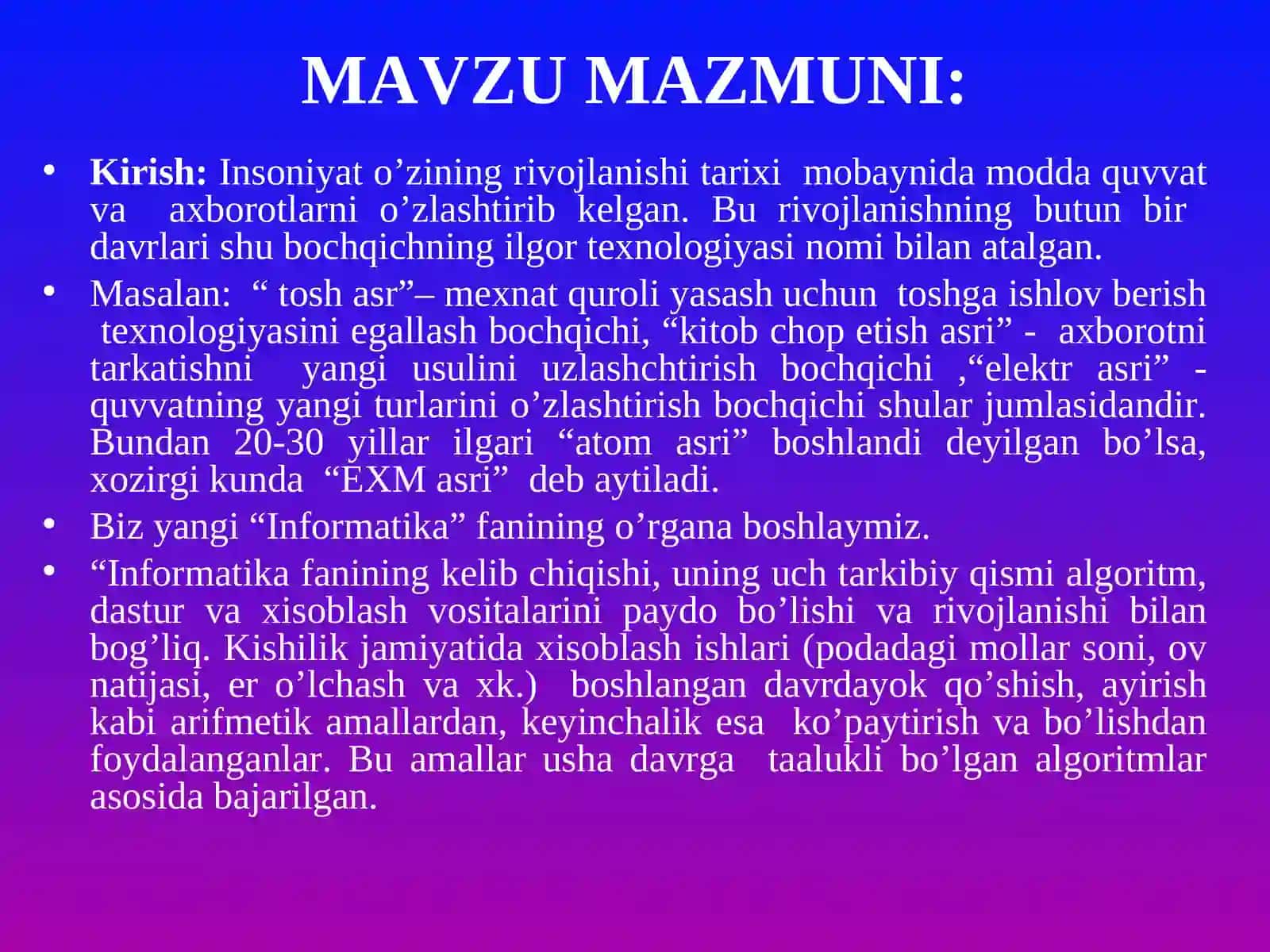 INFORMATIKA” FANIGA KIRISh 3
