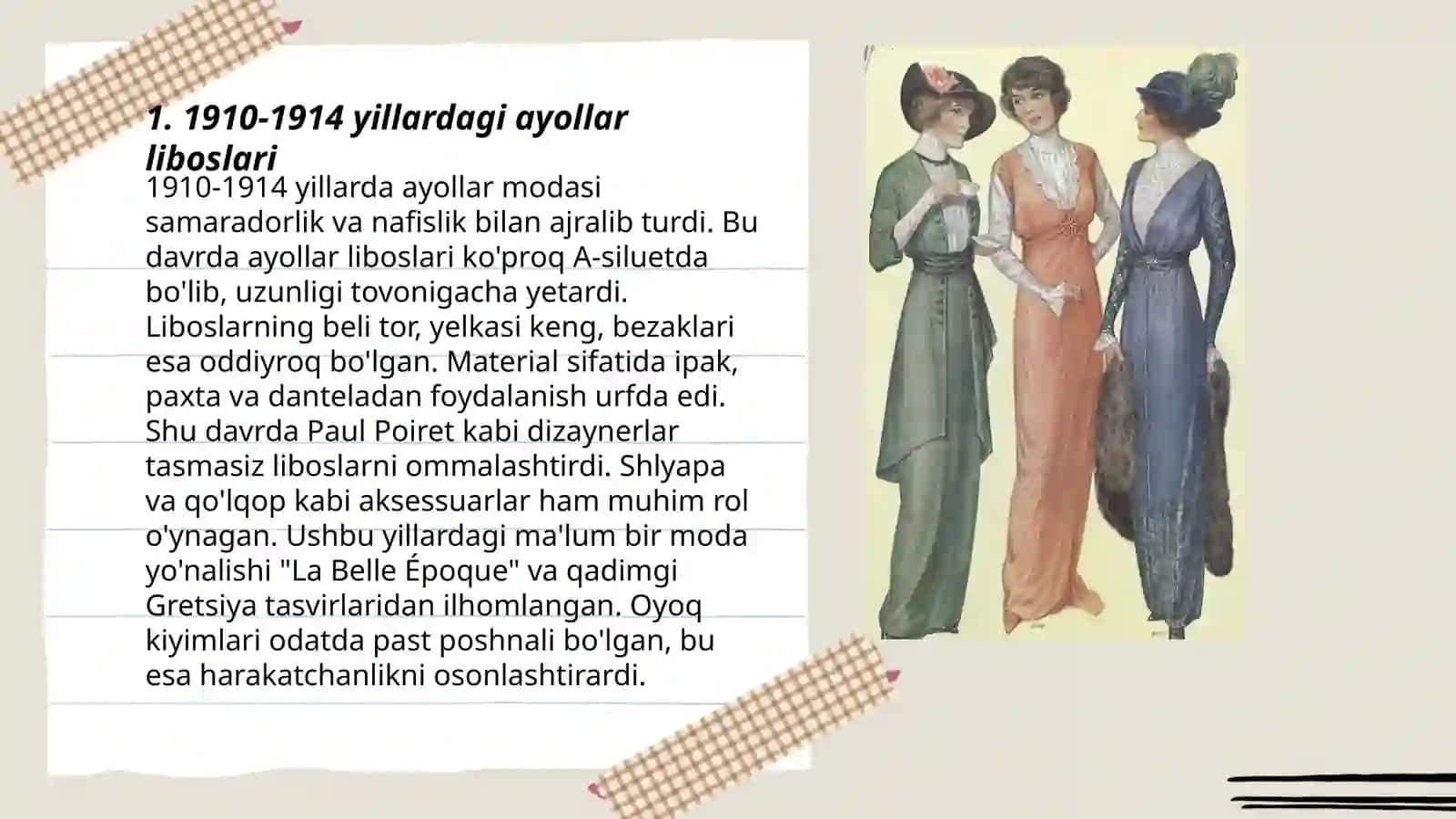 1910-1914 yillardagi moda haqida 3