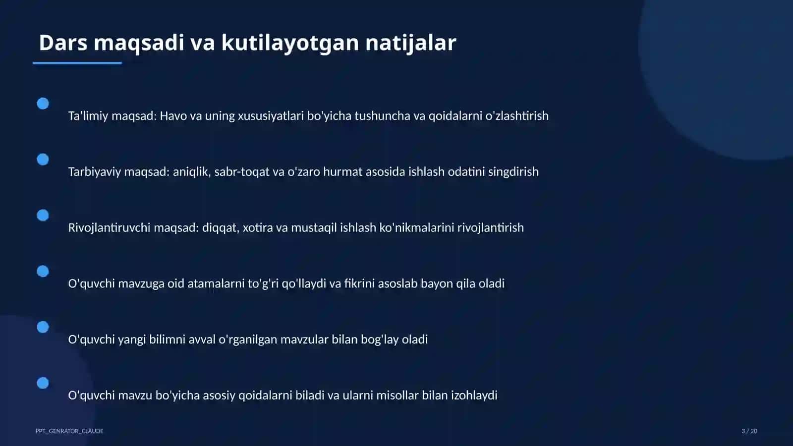 Havo va uning xususiyatlari (2-sinf) 3