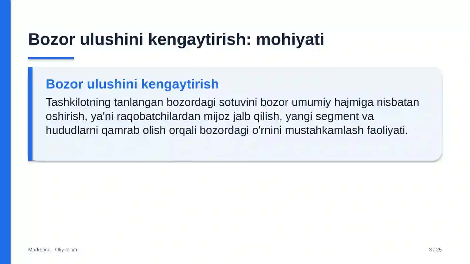 Festival turizmida bozor ulushini kengaytirish 3