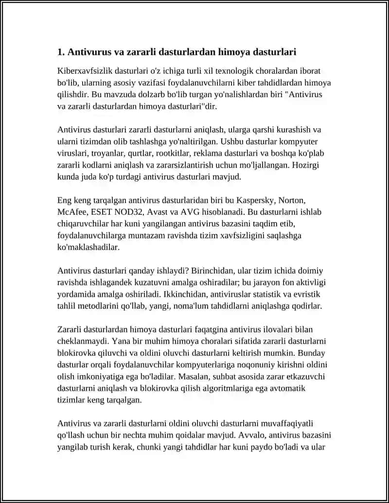 KIBERXAFSIZLIK DASTURLARI 3