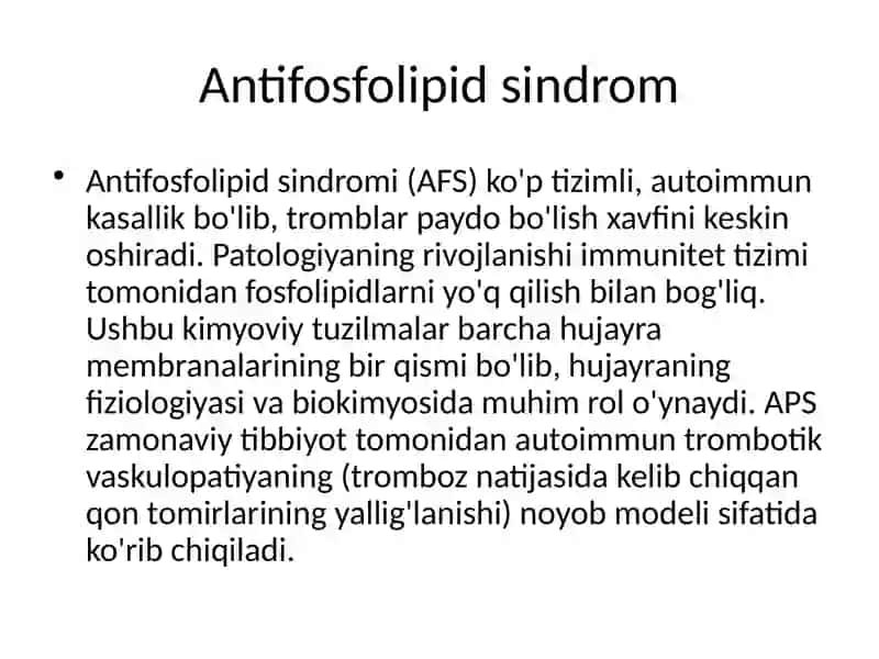 Antifosfolipidsindrom 3