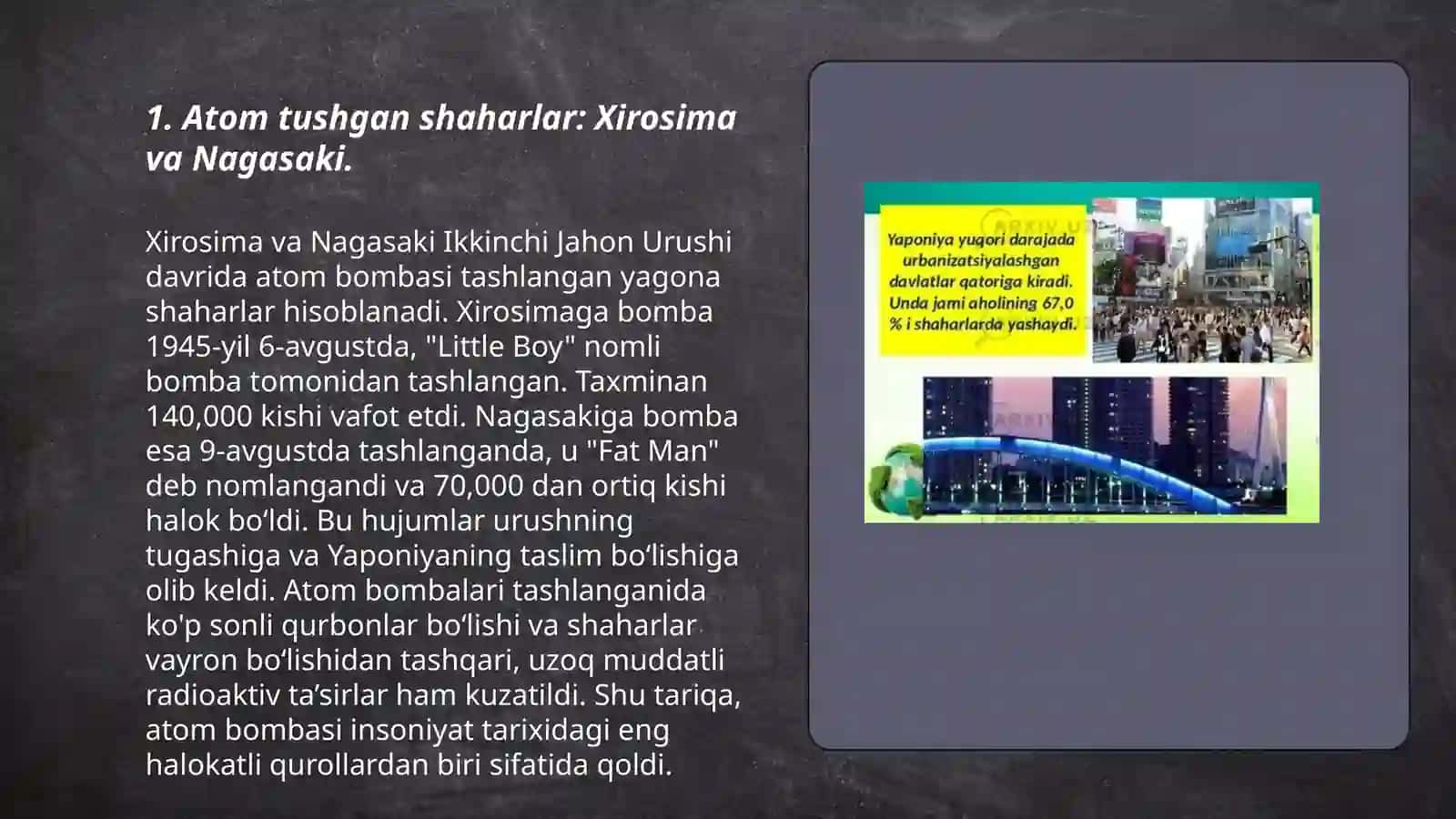 Atom tushgan shaharlar 3
